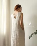  Bloom V Dress - Muối tiêu 