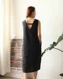  Bloom V Dress - Đen 