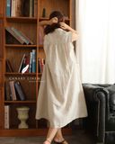  Pleat Dress - Muối tiêu 