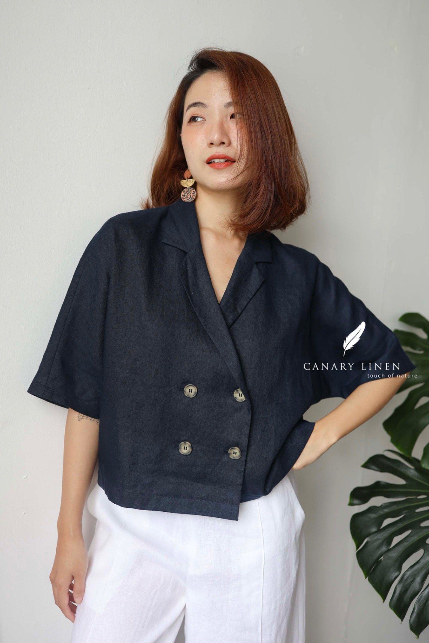 Dara Top - Xanh navy 