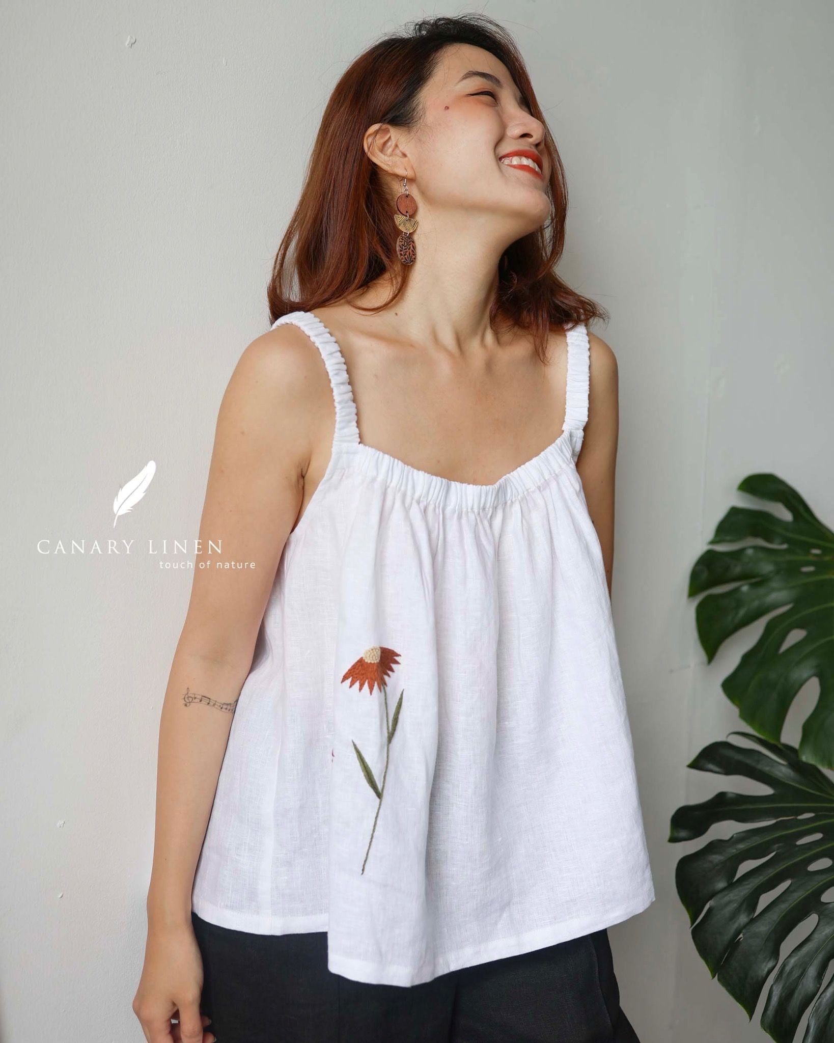  Dalia Top - Trắng 
