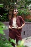  Sono Blazer - Nâu đỏ 