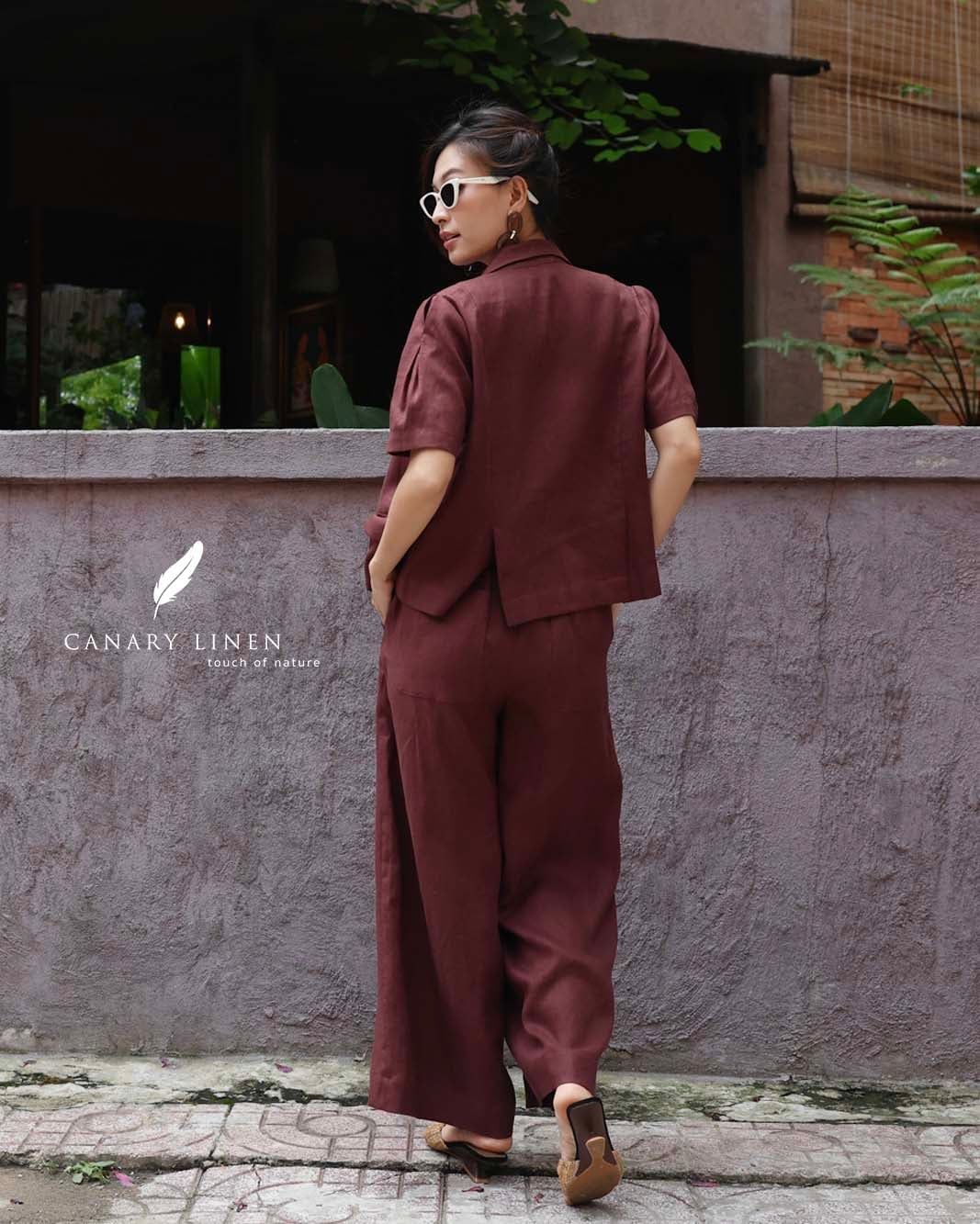  Sono Blazer - Nâu đỏ 