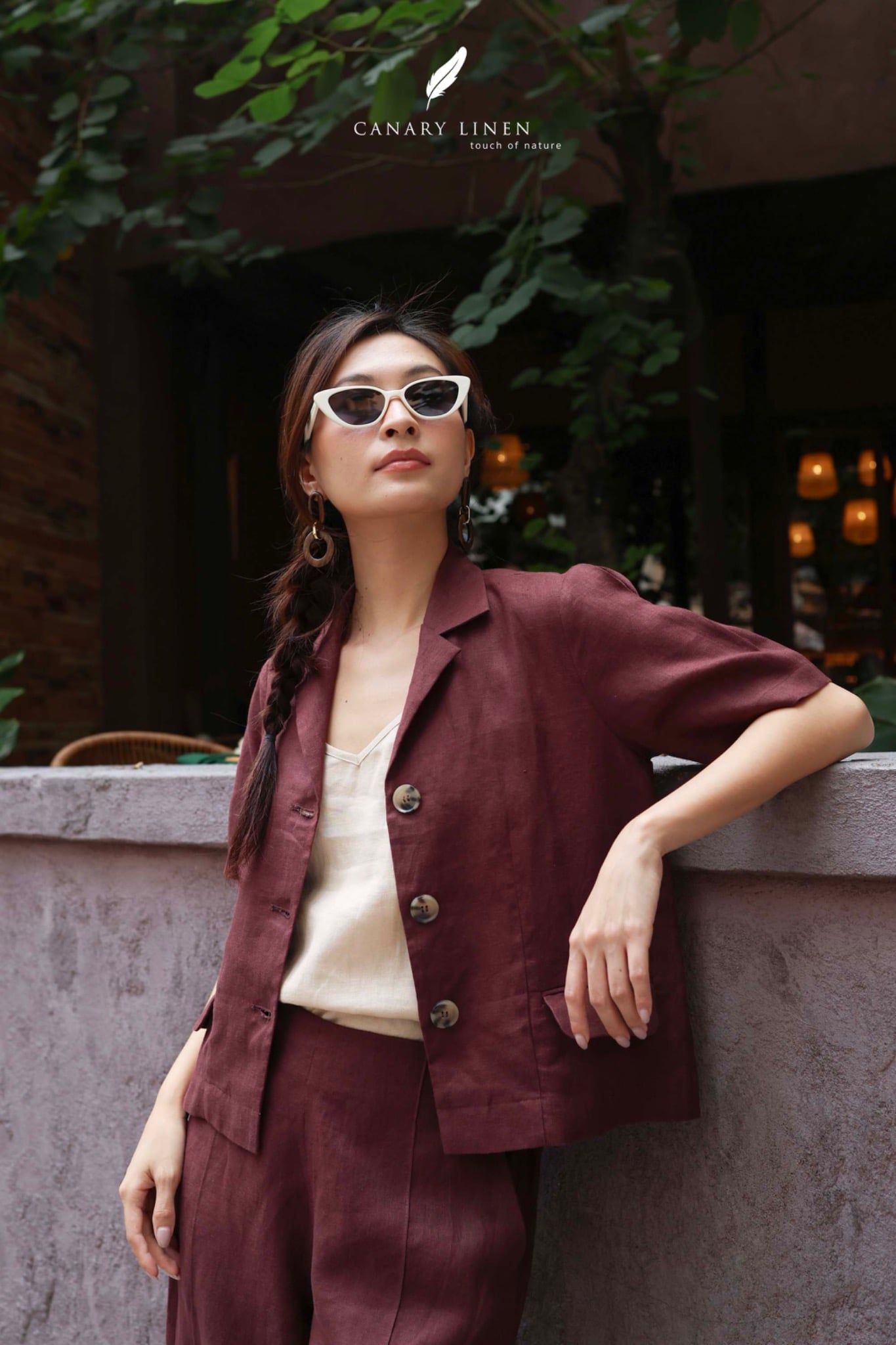  Sono Blazer - Nâu đỏ 