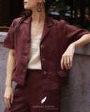  Sono Blazer - Nâu đỏ 