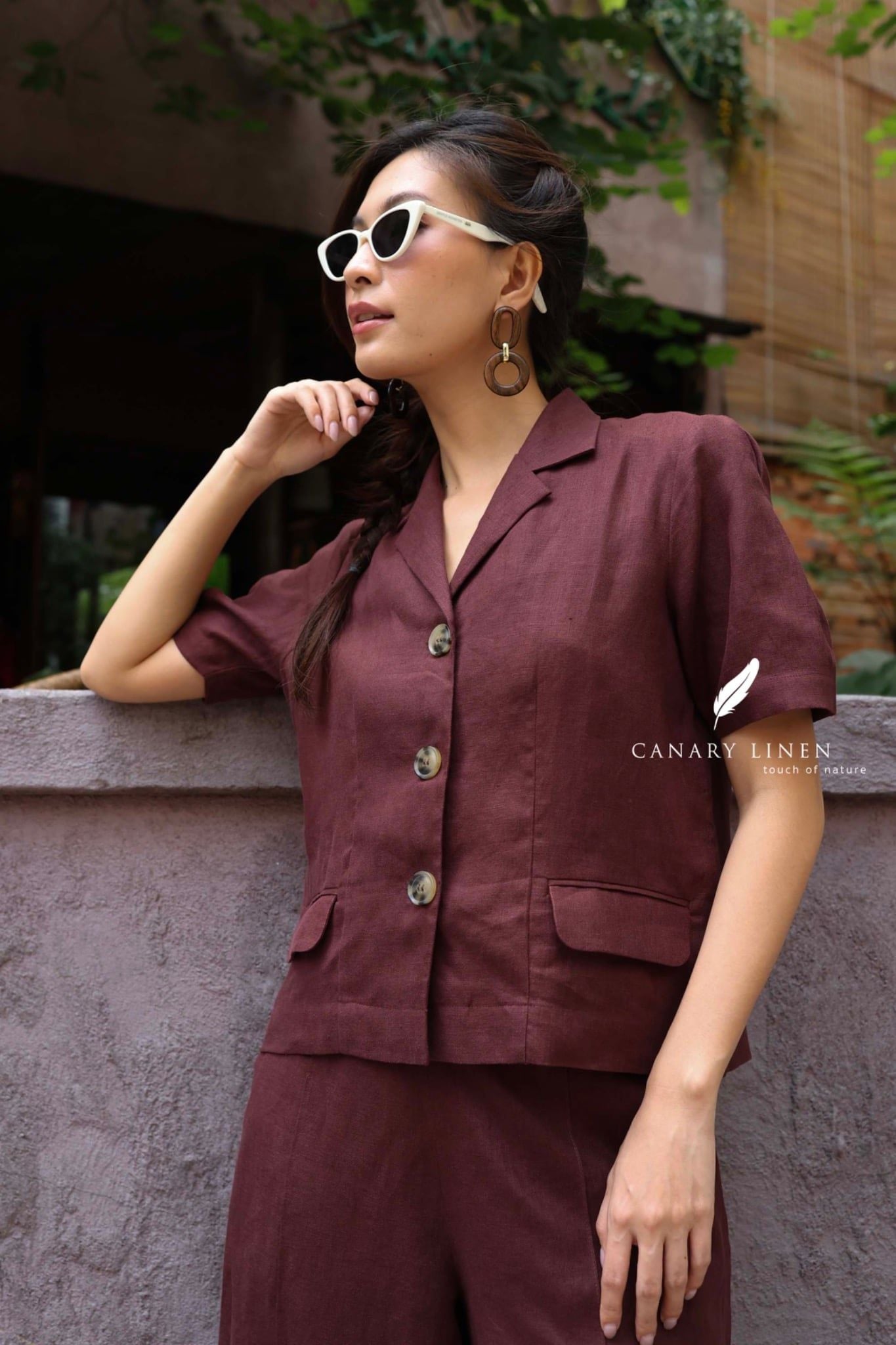  Sono Blazer - Nâu đỏ 