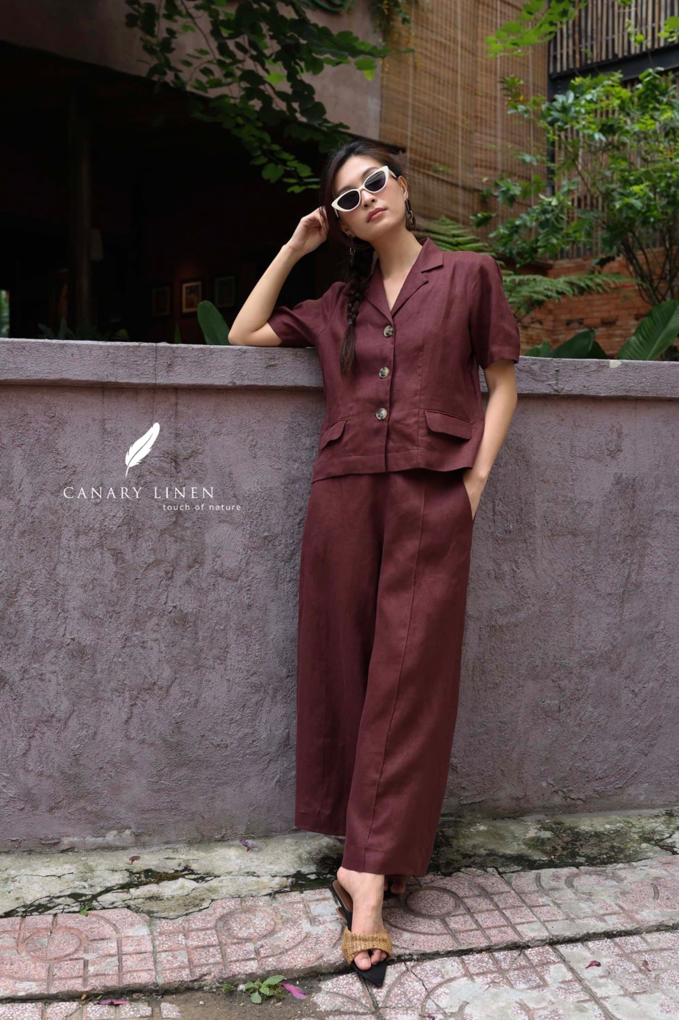  Sono Blazer - Nâu đỏ 