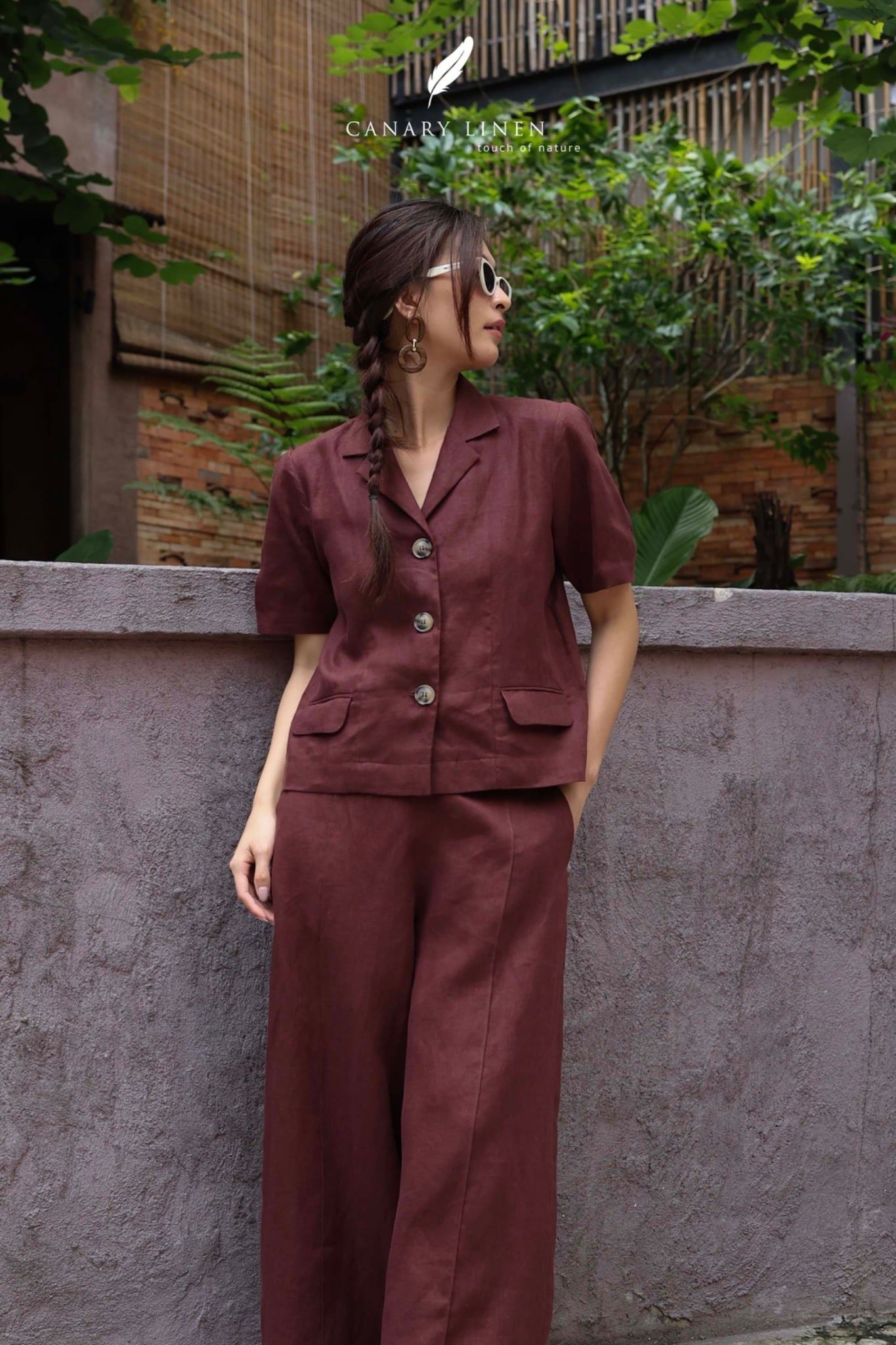  Sono Blazer - Nâu đỏ 