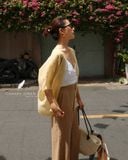  Elia Coat - Vàng kem 