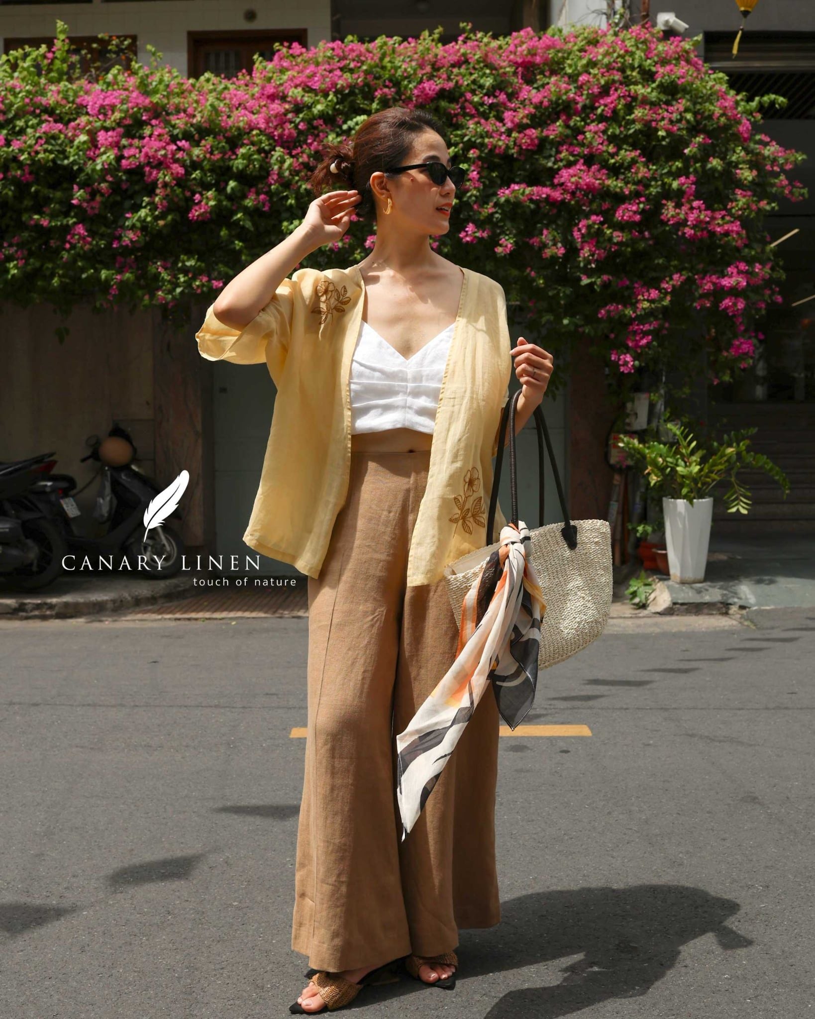  Elia Coat - Vàng kem 