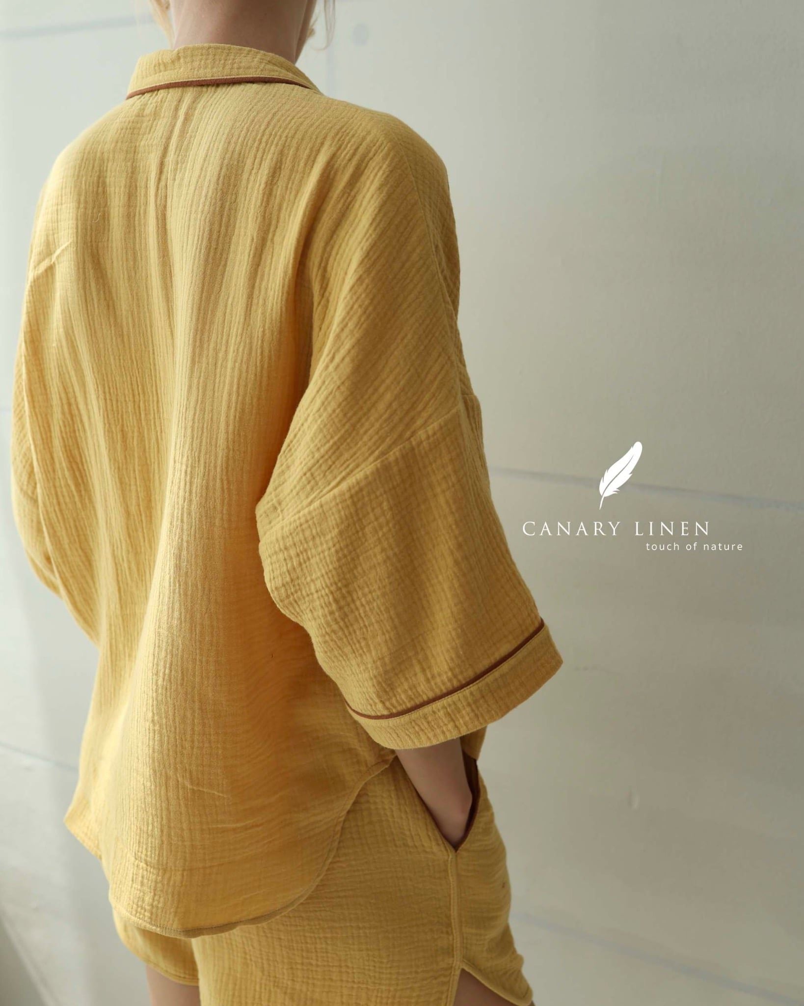  Mira Set - Vàng viền nâu cafe 