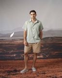  SharpLine Shirt - Rêu 2 sợi 