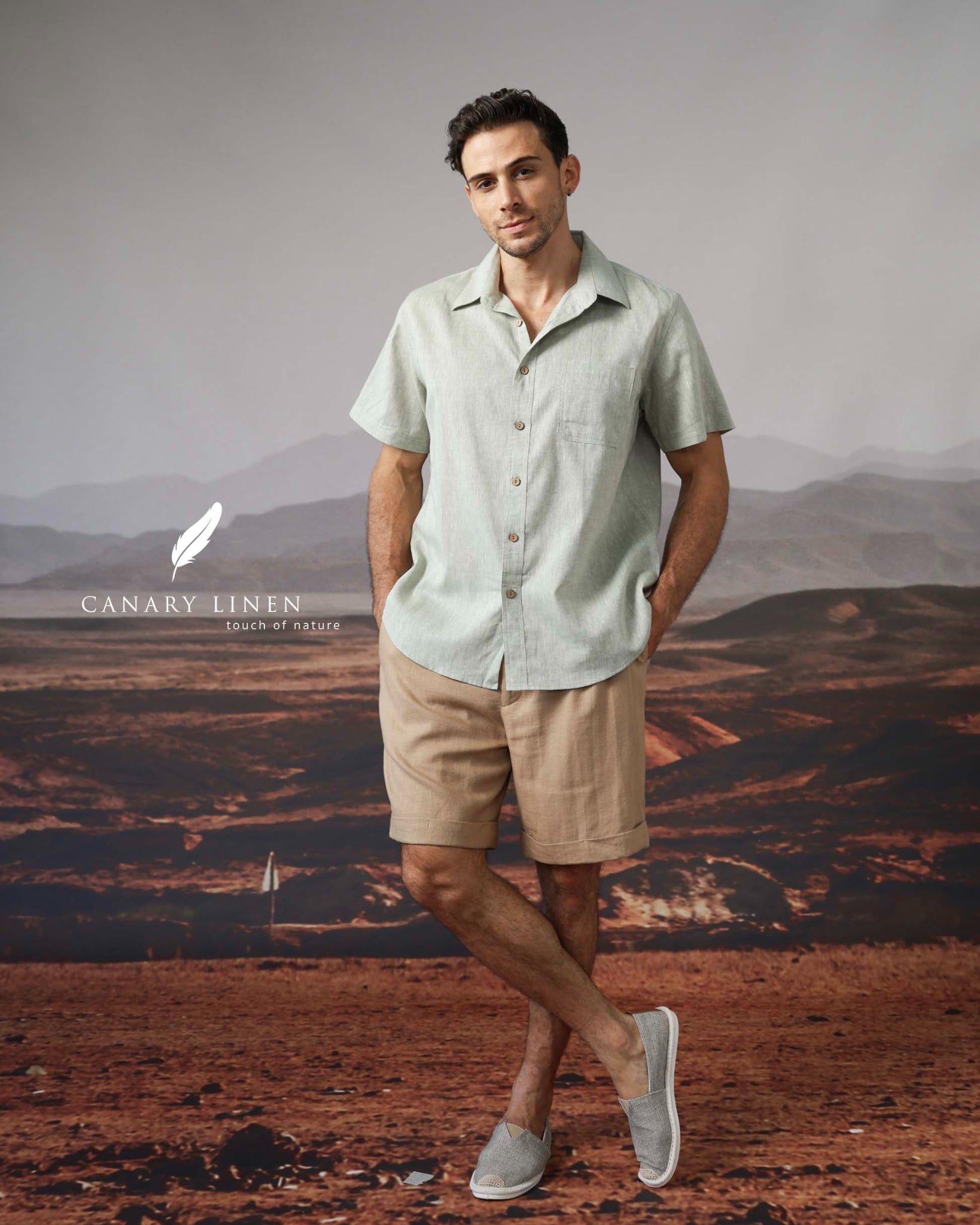  Pure Shorts - Nâu nhạt 