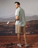  SharpLine Shirt - Rêu 2 sợi 