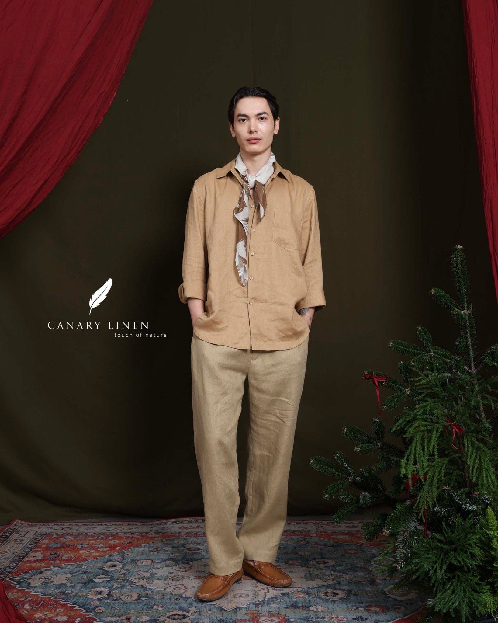  Nomad Shirt - Nâu mocha 