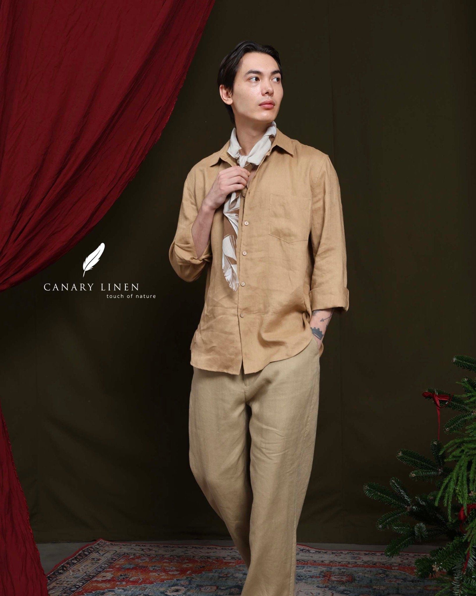  Nomad Shirt - Nâu mocha 