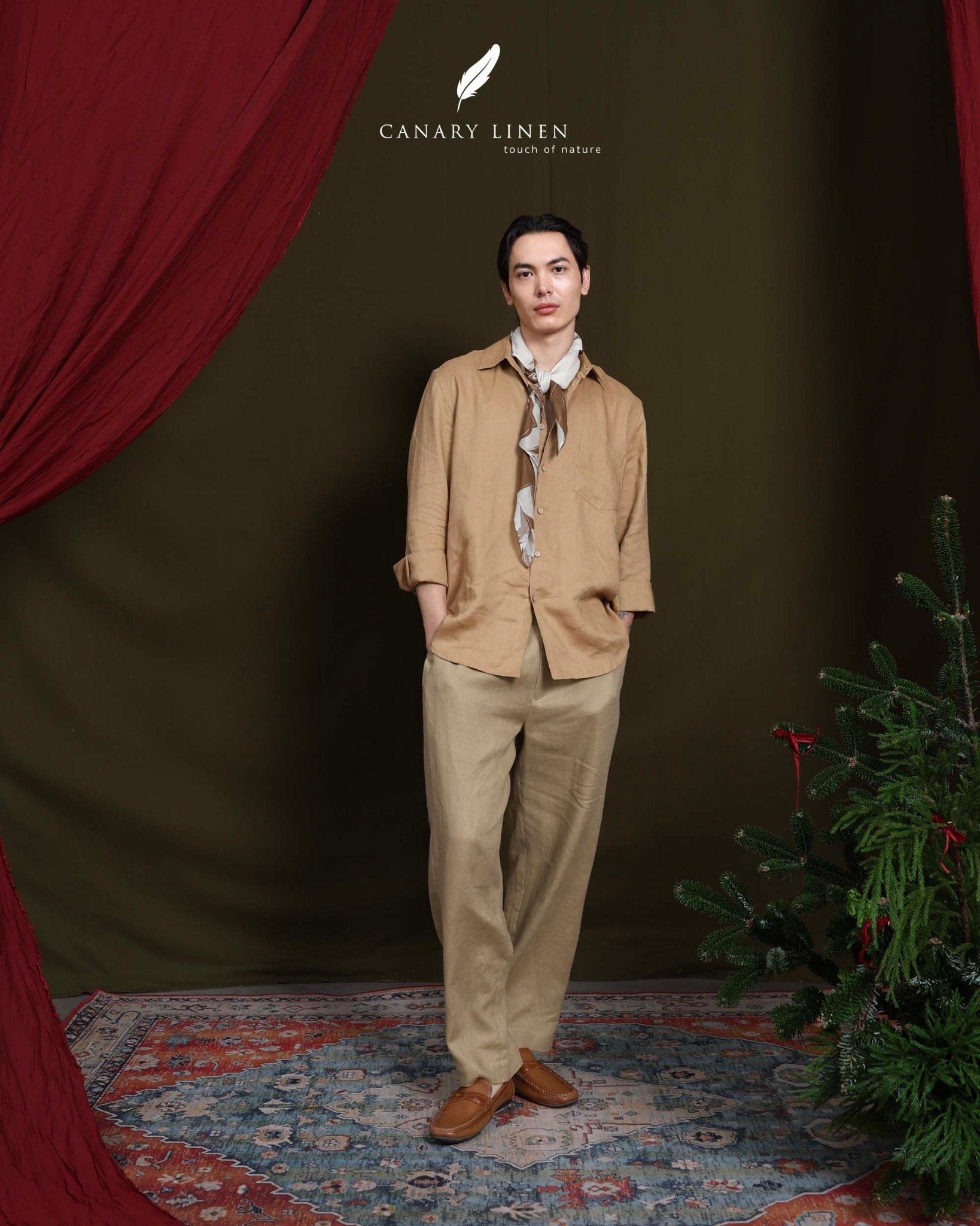  Nomad Shirt - Nâu mocha 