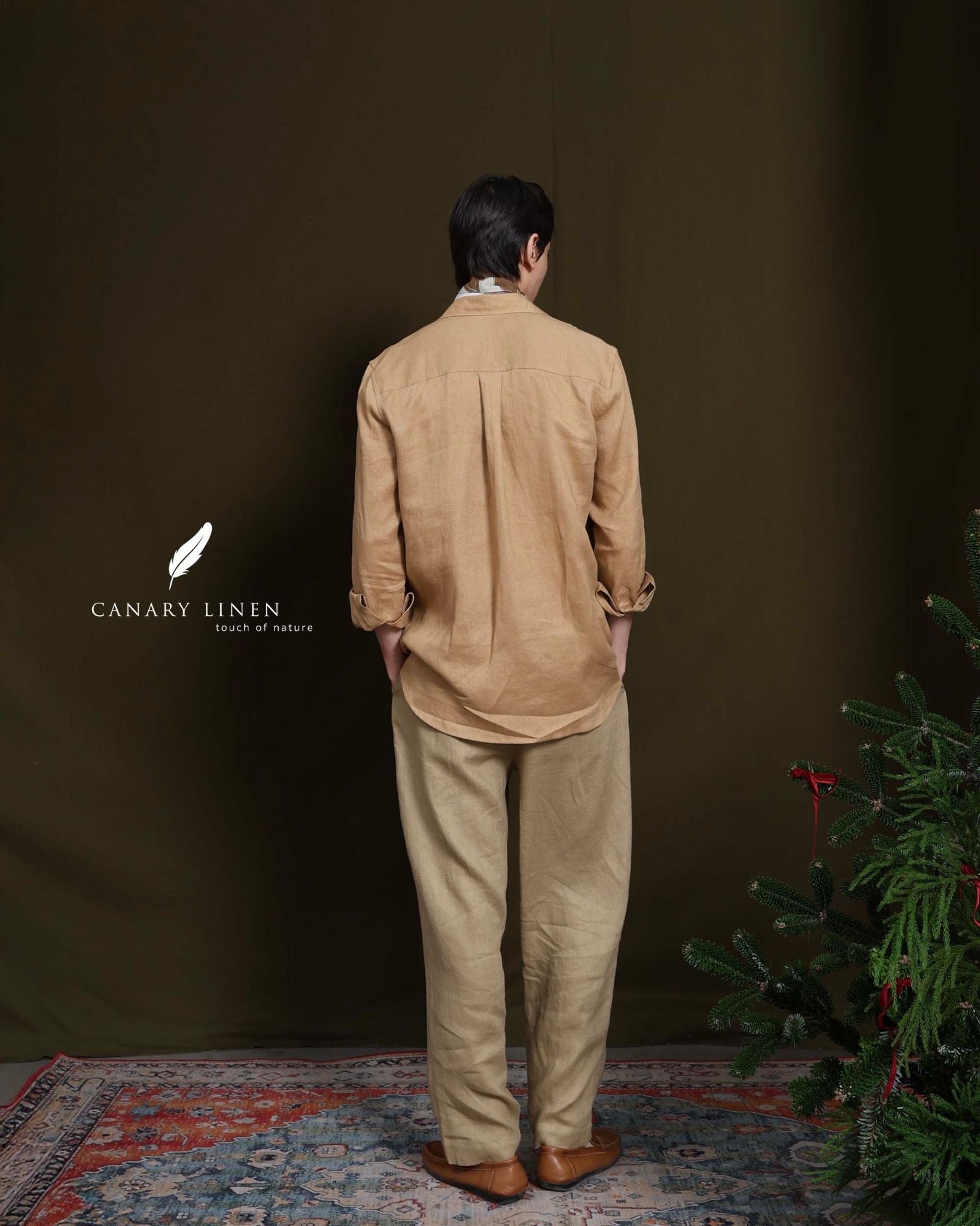  Nomad Shirt - Nâu mocha 