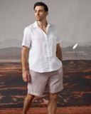  Plain Shorts - Sọc đỏ mảnh 