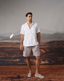  Plain Shorts - Sọc đỏ mảnh 