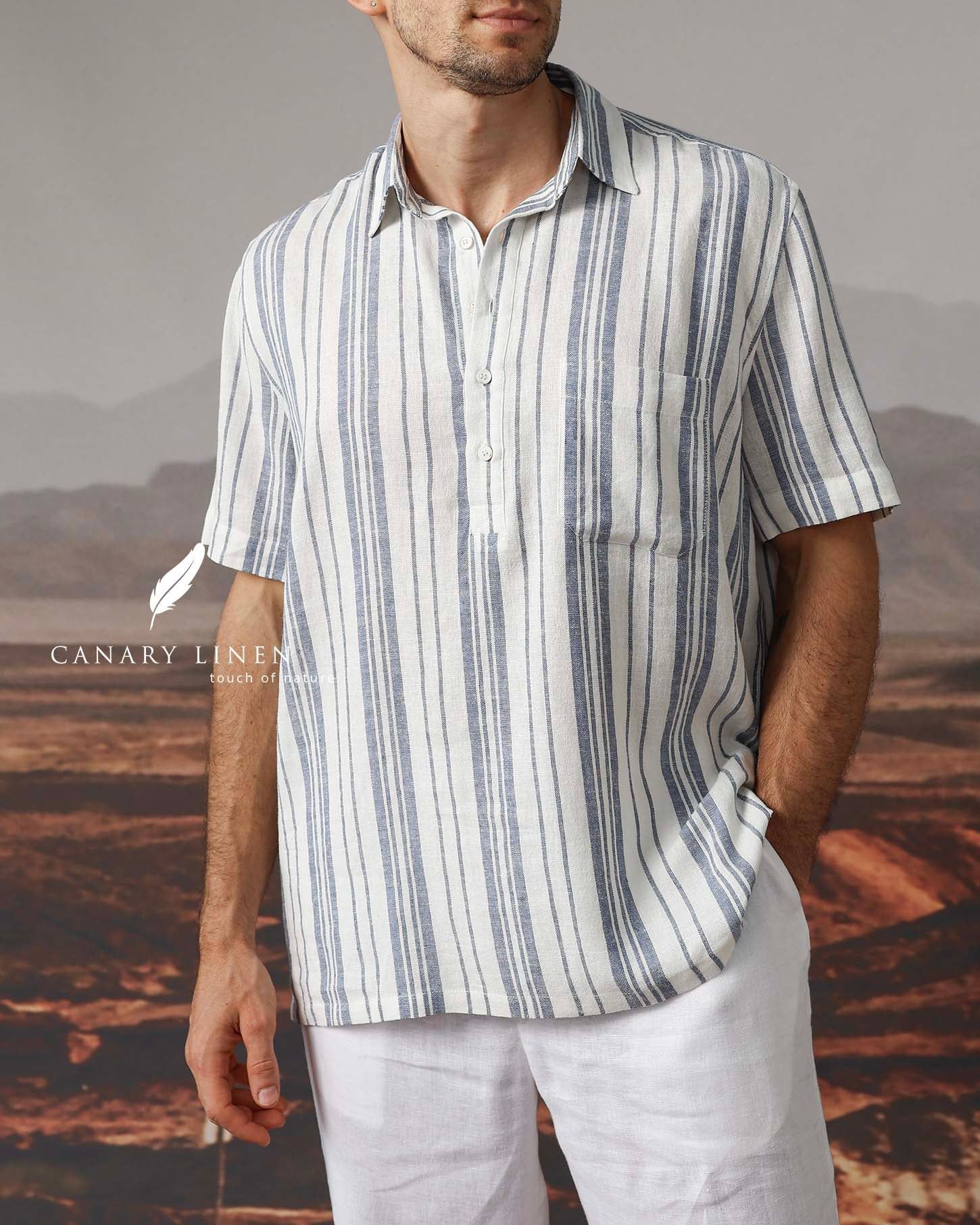  Cody Polo - Sọc navy nhạt 