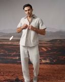  SharpLine Shirt - Nâu sọc mảnh 