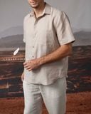  SharpLine Shirt - Kem Xám 