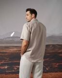  SharpLine Shirt - Kem Xám 
