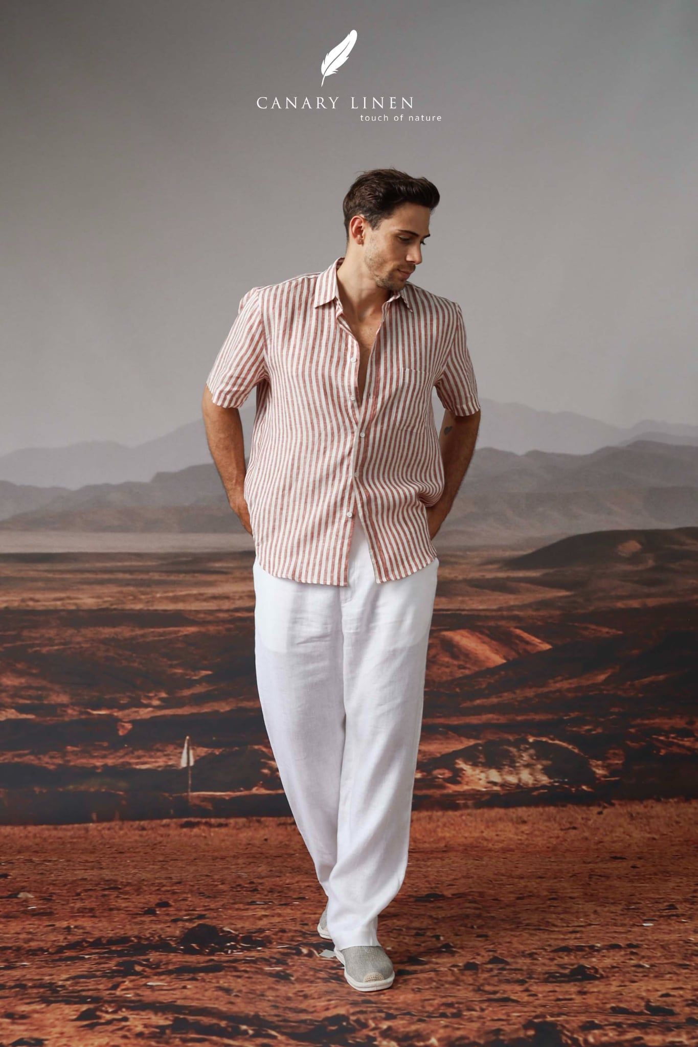  SharpLine Shirt - Sọc đỏ 