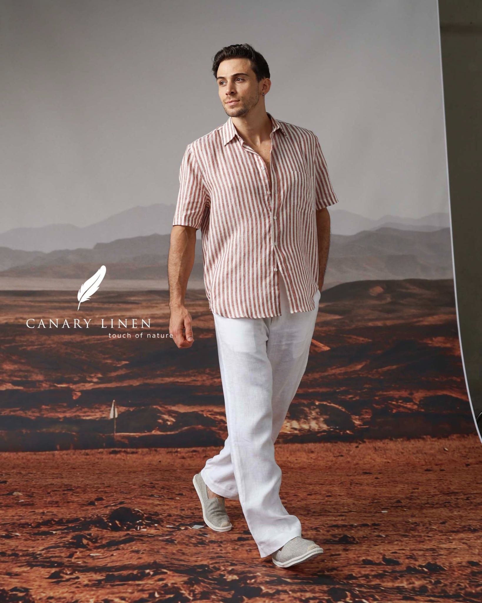  SharpLine Shirt - Sọc đỏ 