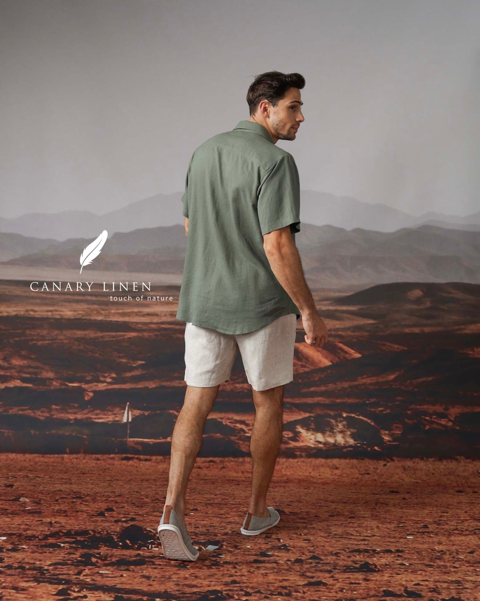  SharpLine Shirt - Xanh Rêu 