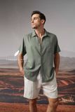  SharpLine Shirt - Xanh Rêu 