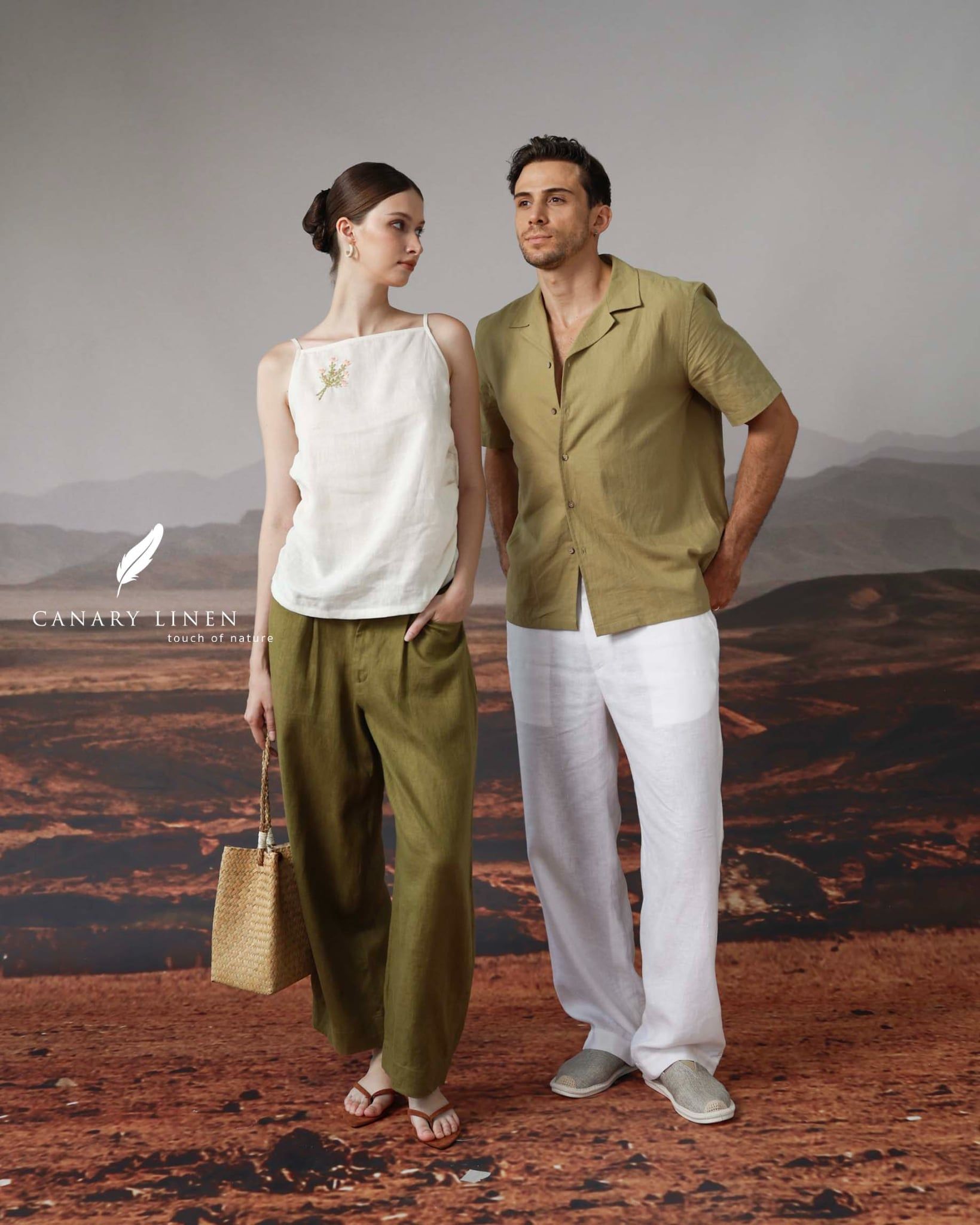  Dant Shirt - Xanh Olive 