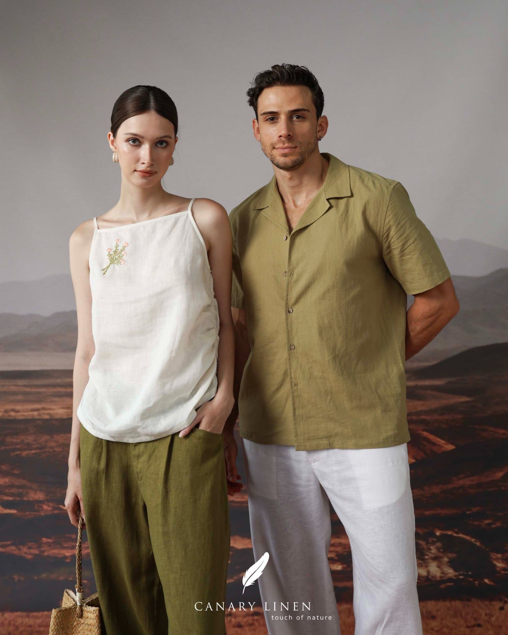  Dant Shirt - Xanh Olive 