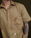  Short-Sleeve Polo Shirt - Xanh olive 