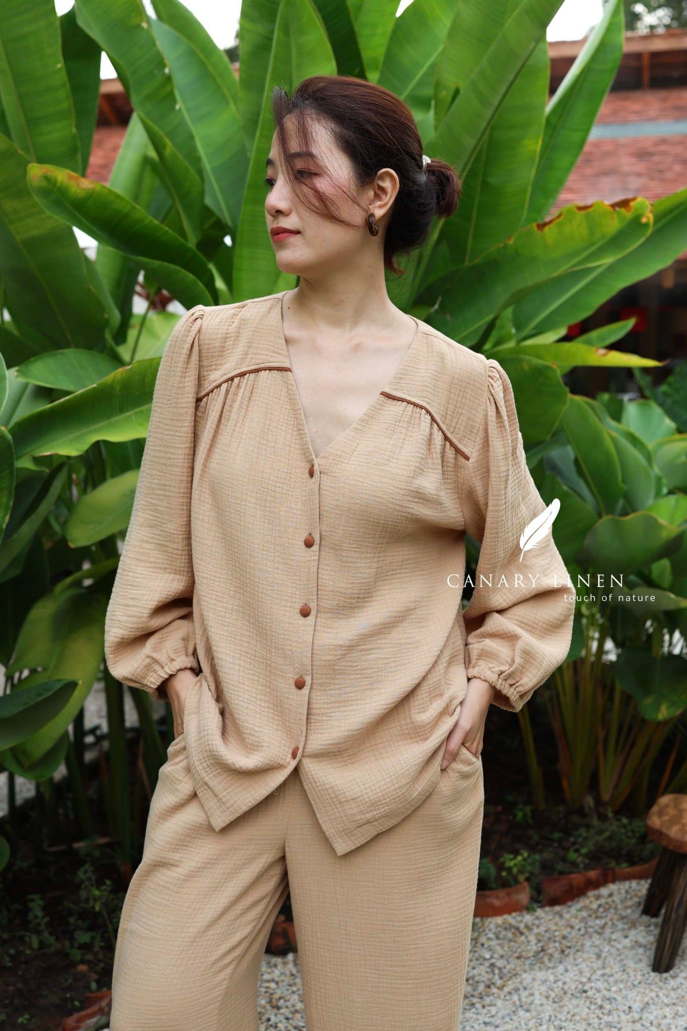  Rumie Set - Nâu nhạt 