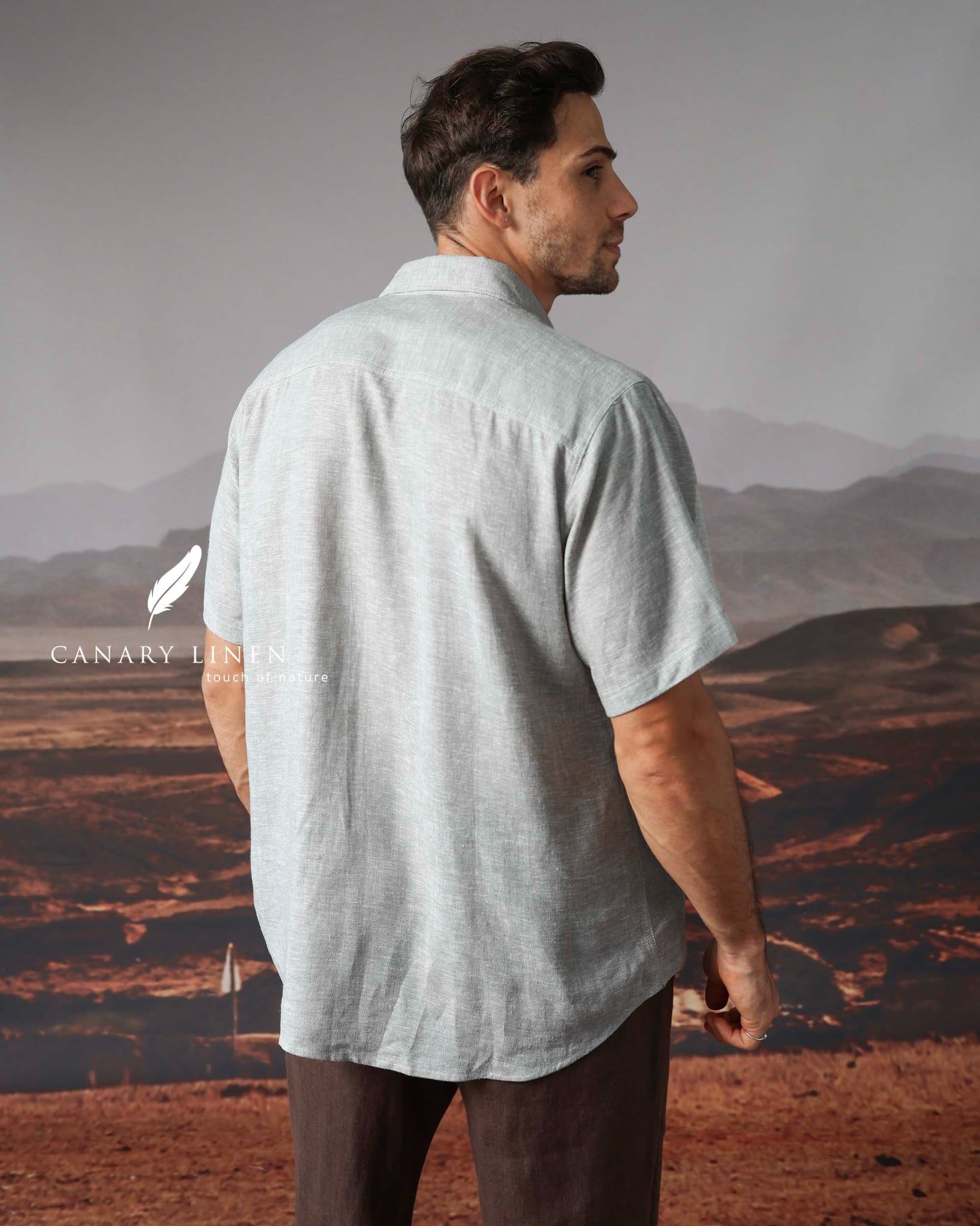  SharpLine Shirt - Xám 2 sợi 