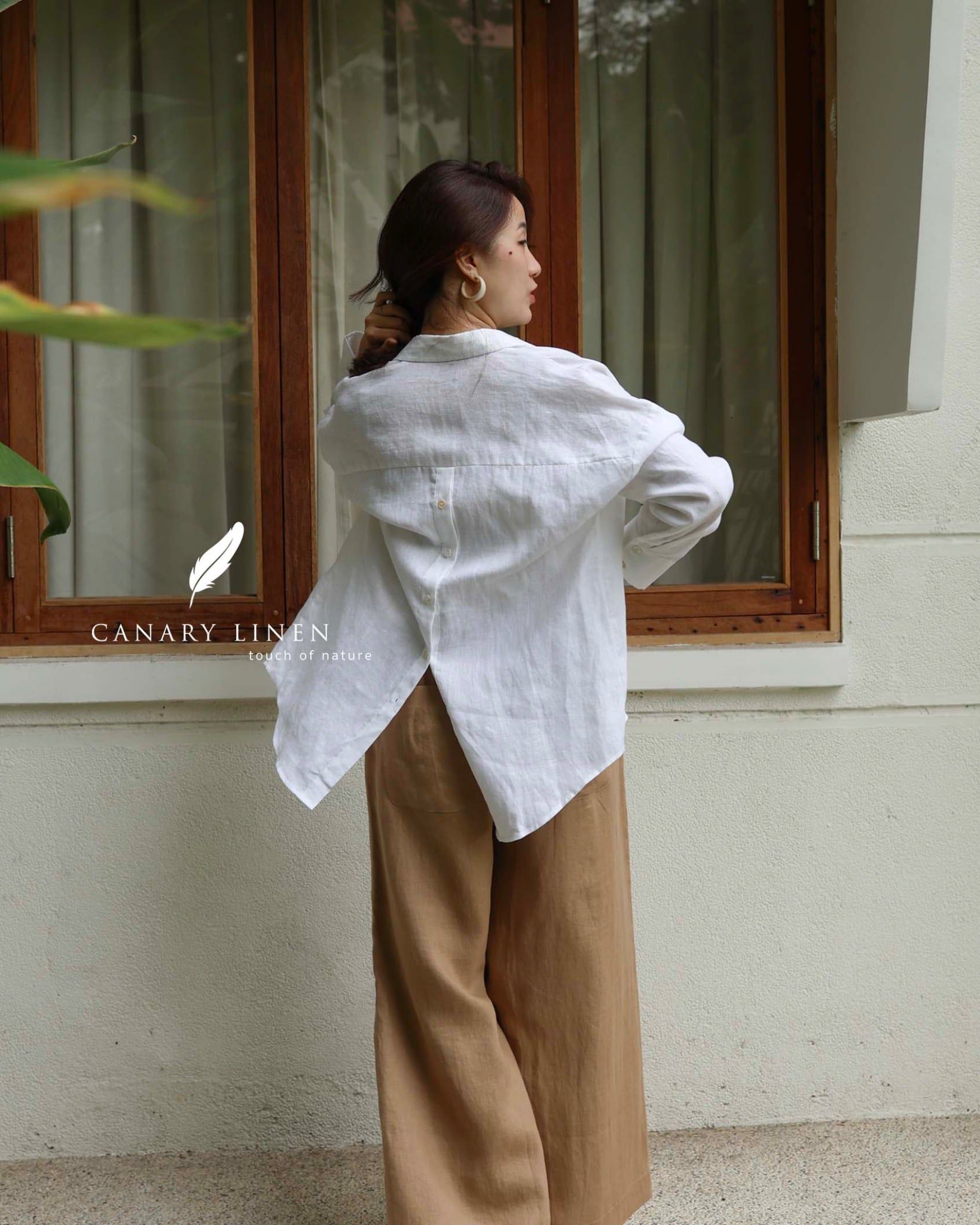  Backline Shirt - Trắng 
