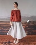  Muse Skirt - Xám nhạt 