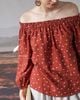  Nesi Top - Đỏ chấm bi 