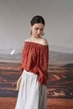  Nesi Top - Đỏ chấm bi 