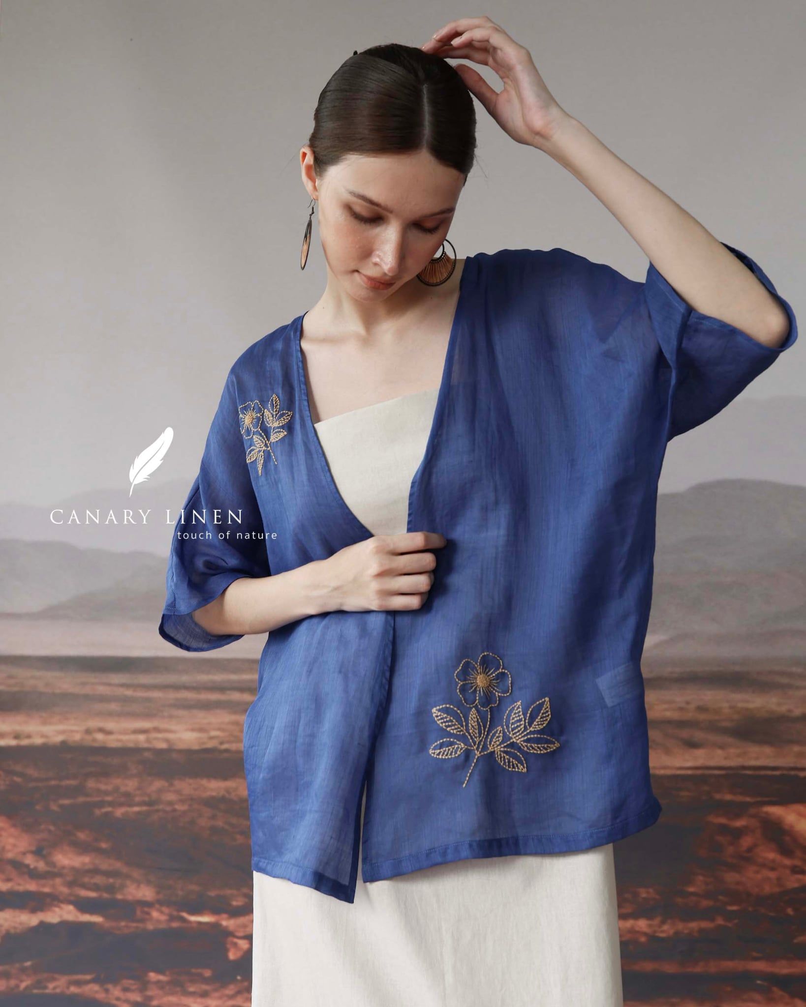  Elia Coat - Xanh Navy 