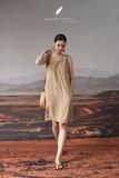  Folie Dress - Nâu nhạt 