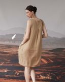  Folie Dress - Nâu nhạt 