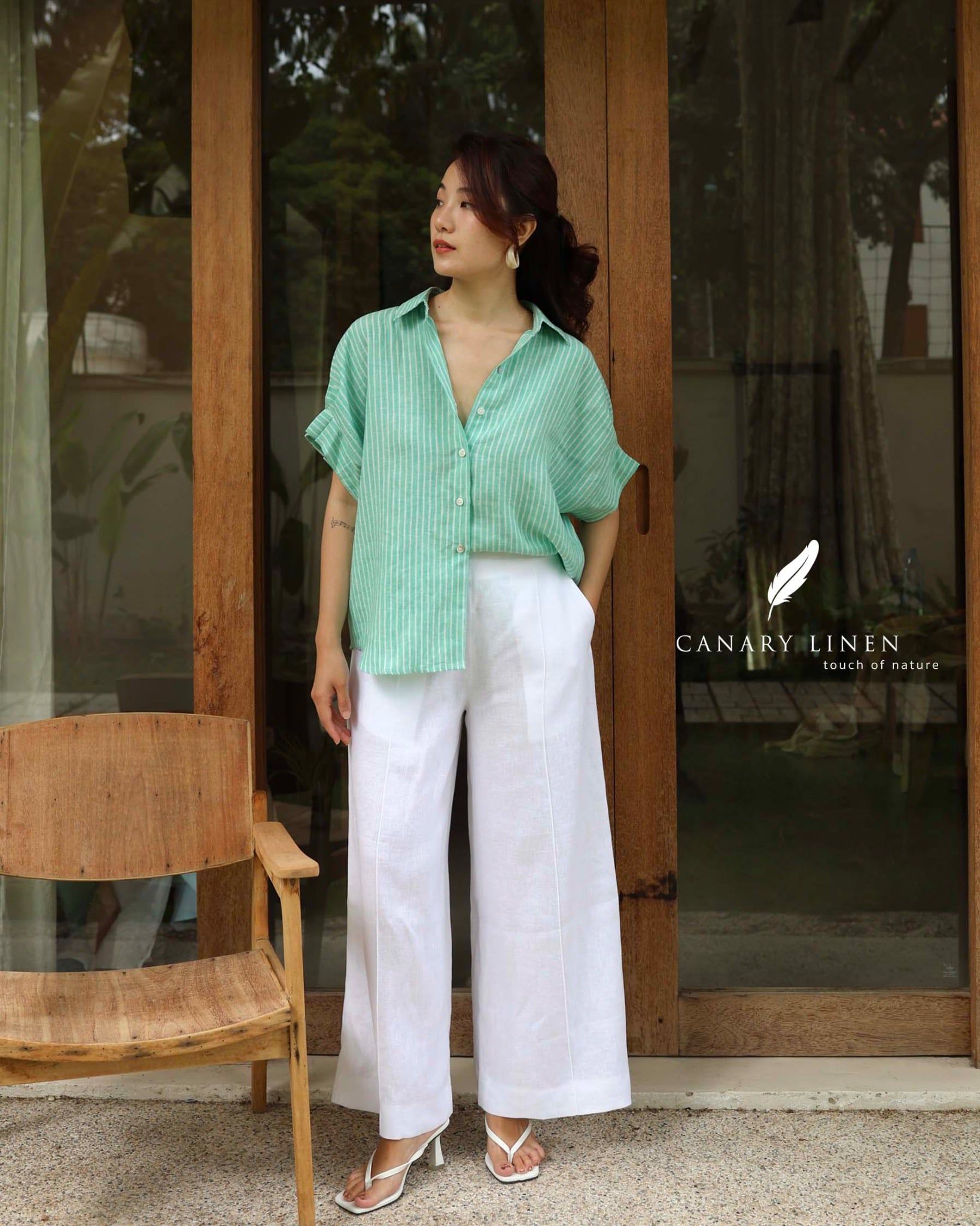  Midline Pants - Trắng 