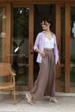  Ruxa Shirt - Sọc Tím 