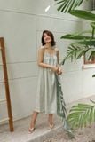  Lumie Dress - Lá xanh sọc 