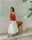  Camilia Top - Đỏ cam 