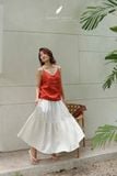  Camilia Top - Đỏ cam 