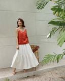  Camilia Top - Đỏ cam 